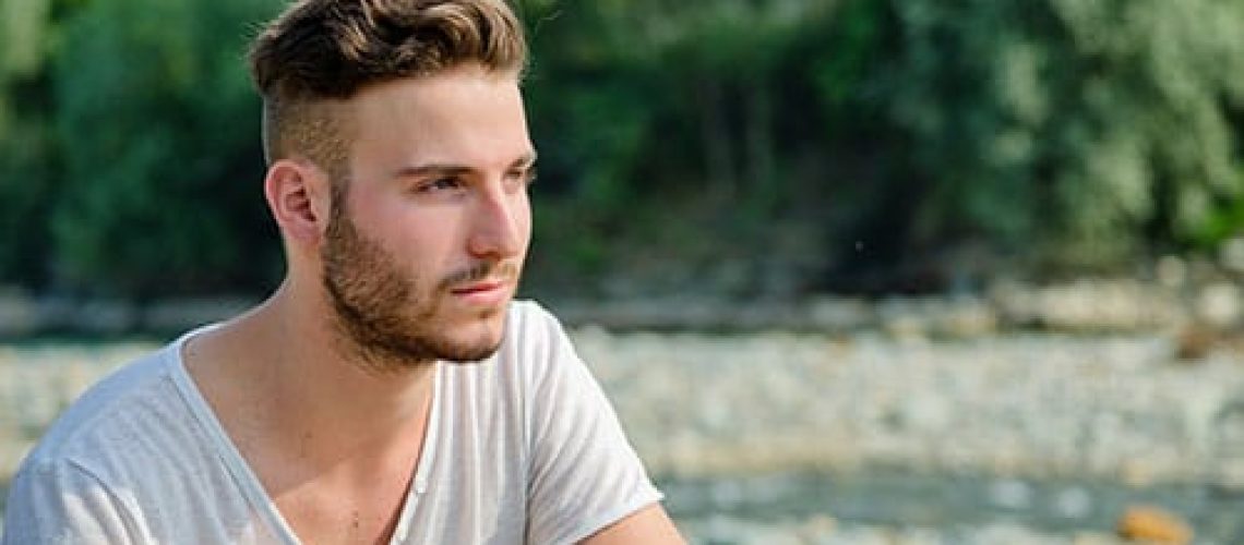man wonders how Eastern medicine therapy can help addiction recovery
